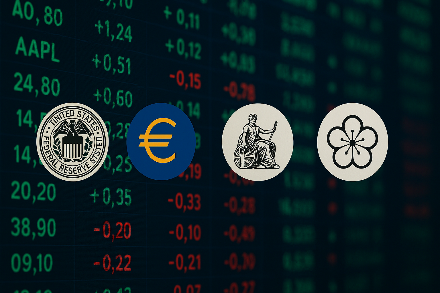 Navigating the Stock Markets: The Role of Central Banks, Interest Rates, and Inflation